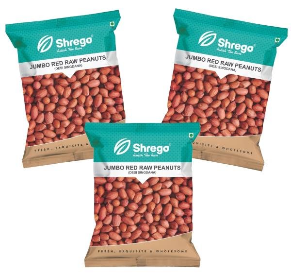 shrego jumbo raw peanut desi singdana red peanuts 1200g 3x400g vacuum packed product images orv1jaeitzl p591233276 0 202205060522