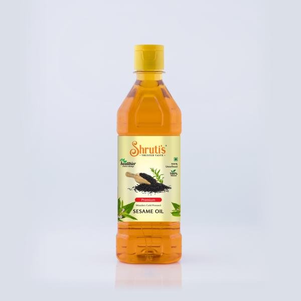 shrutis cold pressed sesame oil gingelly oil chekku kachi ghani 500ml product images orvezflx9dn p591814906 0 202206020016