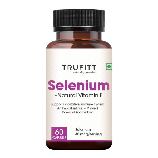 simply earth by trufitt selenium capsules 40mcg vitamin e 10mg with green tea extract optimal health antioxidant supplement with superior absorption 60 capsules product images orvweyyhb0g p595046058 0 202211041747