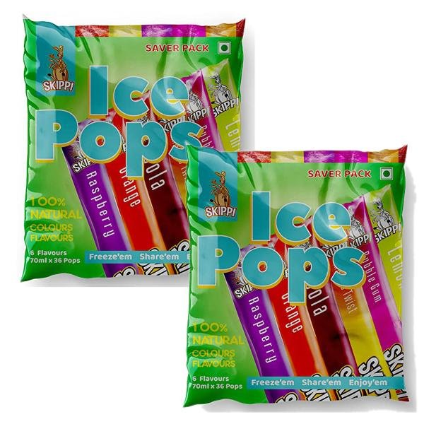 skippi ice pops fruit flavored ice pops bag of 36pcs pack of 2 product images orvsijjmaxa p593819867 0 202209161804
