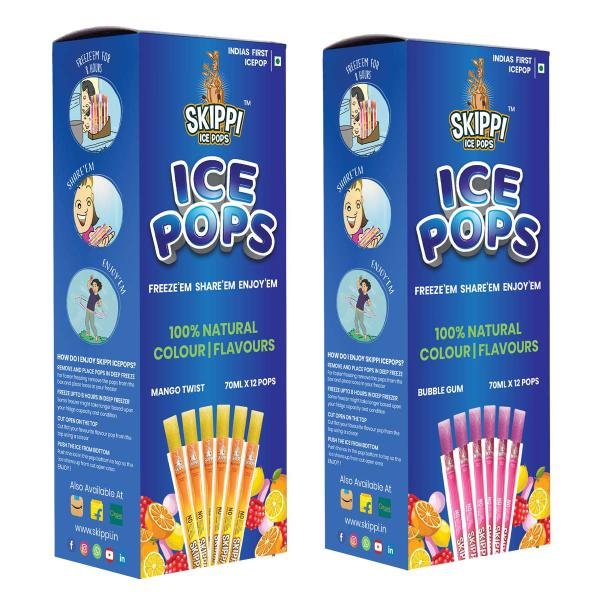 skippi icepops 100 natural ice pops bubble gum mango flavors 12 12 pops boxes product images orvhzlcbpaa p593818809 0 202209161739
