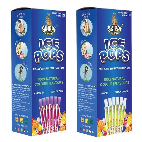 skippi icepops 100 natural ice pops raspberry lemon flavors 12 12 pops boxes product images orvgbijhd25 p593814533 0 202209161552