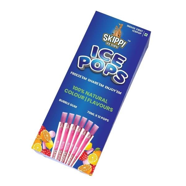 skippi icepops 100 natural ice popsicles bubblegum flavor 12 x 70 ml product images orvngqmzdza p592028414 0 202206101141