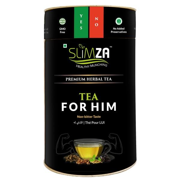 slimza premium quality wellness tea for him 100gm boost stamina high performance ayurvedic herbs cinnamon hibiscus turmeric product images orvwg5ahba2 p596528457 0 202212211003