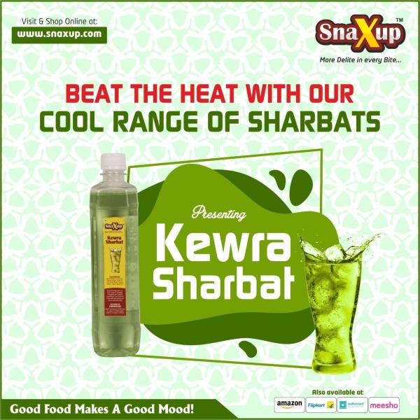 snaxup kewra sharbat refreshing and calming ideal cooling drink 500 ml pack of 1 product images orvuq7aedyc p595765194 0 202211281223