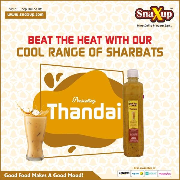 snaxup thandai real taste of kesar saffron no to carbonated beverages 500 ml pack of 1 product images orv2uhxcfmo p595765389 0 202211281227