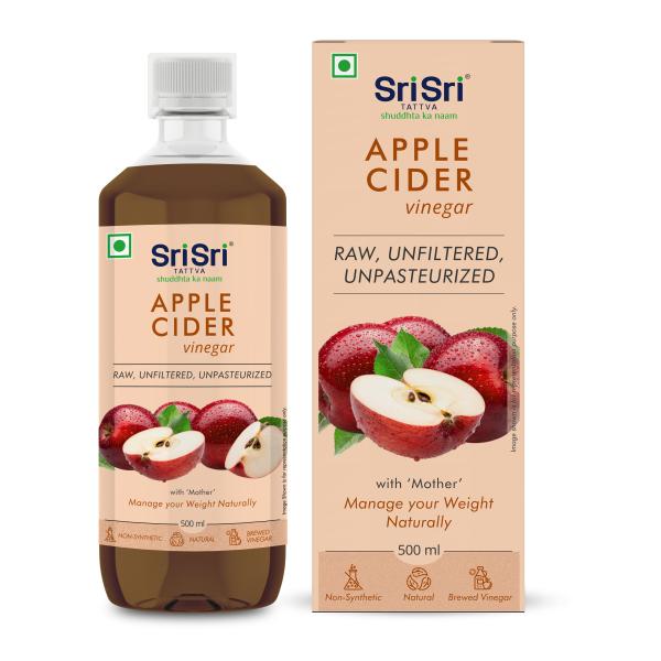 sri sri tattva apple cider vinegar raw unfiltered unpasteurized 500ml product images orvajdegkus p597007902 0 202301071451