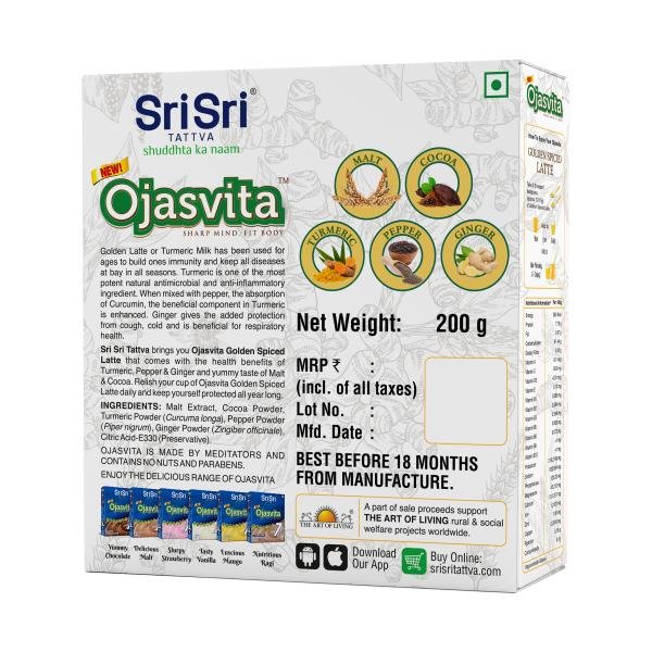 sri sri tattva golden spiced latte ojasvita with turmeric pepper and ginger 200g product images orvuhvzigzc p597568682 1 202301141306