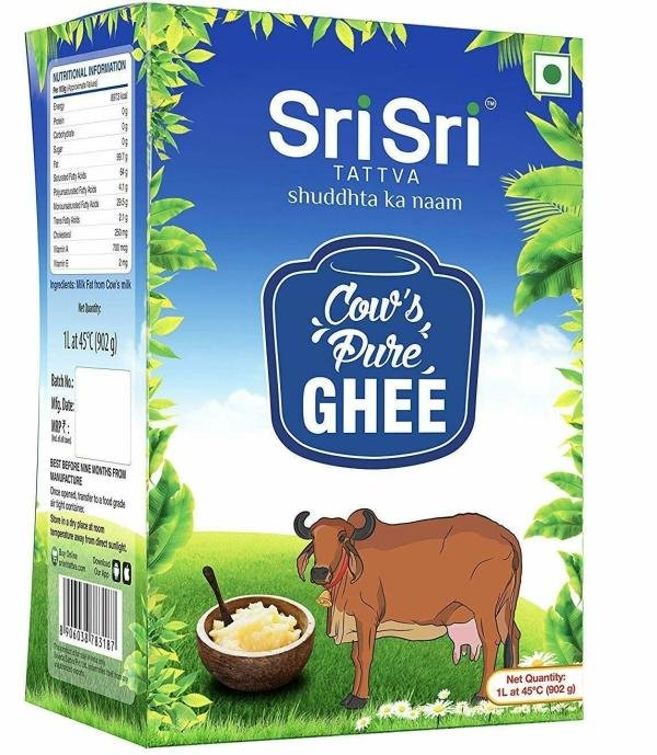 sri sri tattva shuddhata ka naam cow ghee pure cow ghee for better digestion and immunity 500ml pack of 1 product images orv1n7mfww1 p595848126 0 202302061413