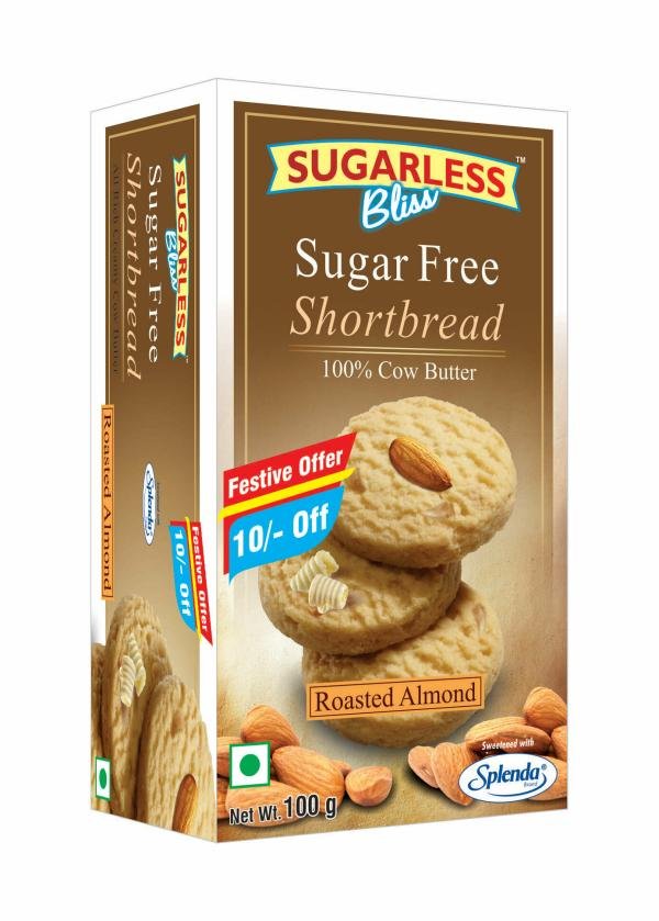 sugar free shortbread 100 pure cow butter roasted almond 100g product images orvgeouacdf p598089693 0 202302031419