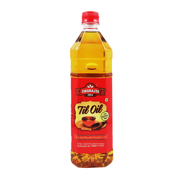 swarajya india sesame edible oil for cooking 1 litres product images orvsztrahng p595949004 0 202212020317