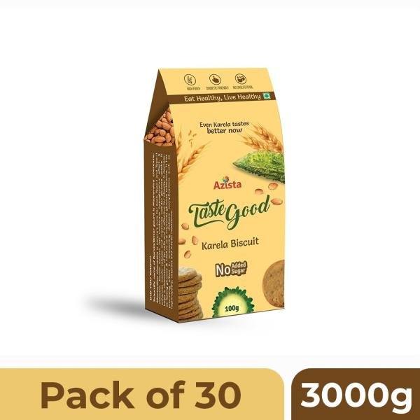 taste good karela biscuits high fiber tasty and healthy sugar free snacks 3000 g pack of 30 product images orvcwm4fbau p593474100 0 202208270733