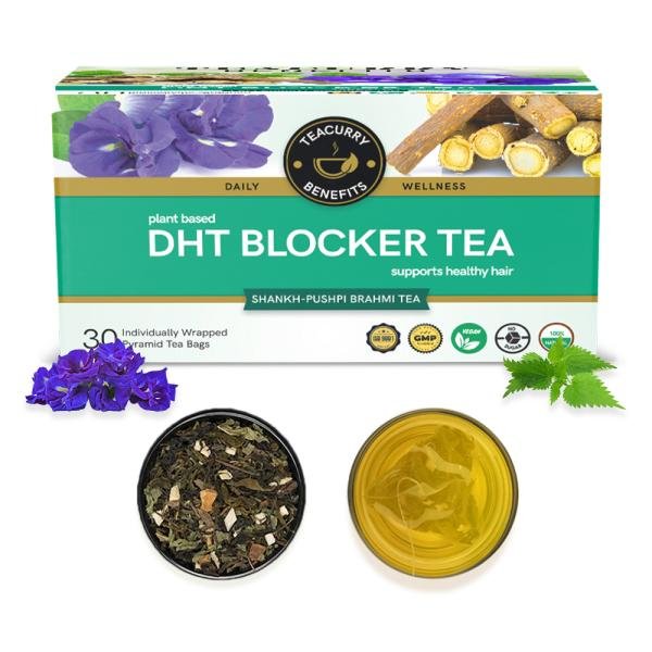 teacurry dht blocker tea 1 month pack 30 tea bags helps with hair growth shine repair product images orvgf4sjx3t p595223892 0 202211111145