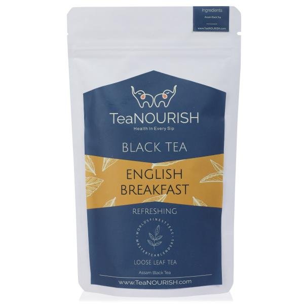 teanourish english breakfast black tea bold and robust loose leaf tea refreshing aromatic flavour 100gms pack product images orvouhrhba2 p596191076 0 202212301413