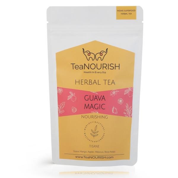 teanourish guava magic herbal tea brew hot or iced tea 100gms pack product images orveqvsw7hd p596808696 0 202212301923