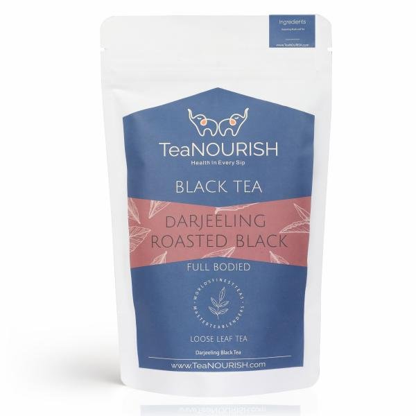 teanourish roasted black tea pure unblended loose leaf tea full bodied robust black tea freshly sourced from single estate 100gms pack product images orv55qavtqd p596190077 0 202212301414