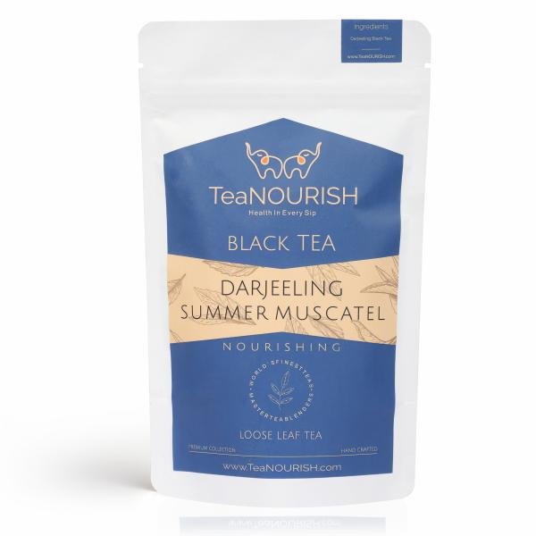 teanourish summer muscatel black tea second flush loose leaf tea freshly sourced direct from origin 100gms pack product images orvfrngahlf p596079081 0 202212301414