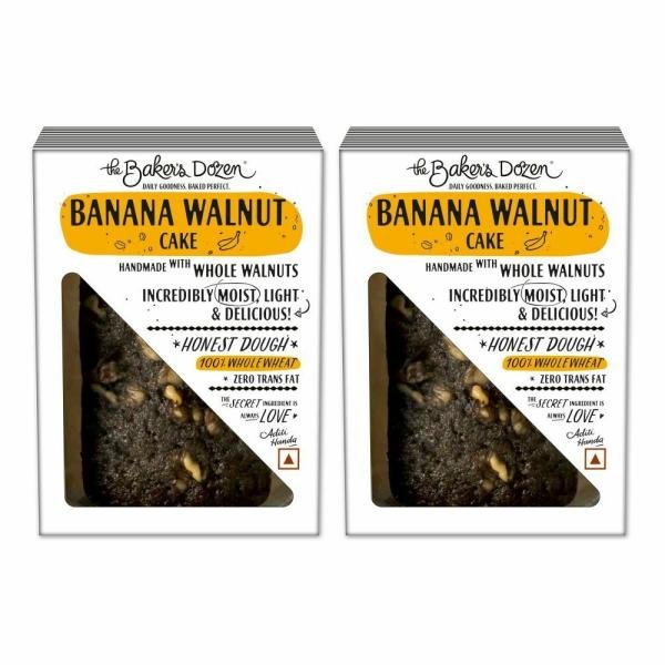the baker s dozen sweet escape combo banana walnut cake 150g pack of 2 product images orvvql1ryza p595438425 0 202212071208