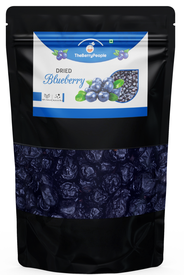 the berry people fresh mouth watering dried blueberries without sugar 100gms vitamin k and high fibre superfood dried berries healthy snacks for adults product images orvcjc60mmf p594250051 0 202210040205