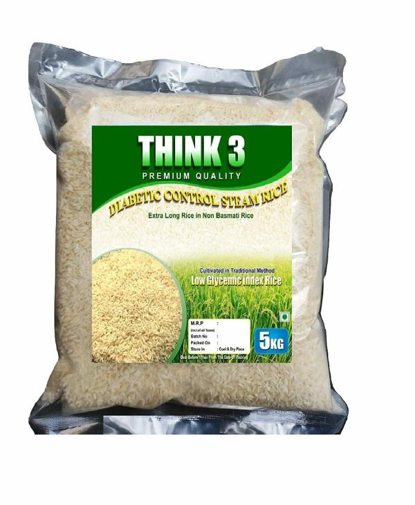 think3 diabetic control steam rice extra long rice in non basmati 1 year aged 5kg product images orvrdjmjkpr p592020283 0 202206091519