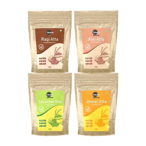 tikhalwale flour pack of ragi alsi soybean jowar 500gm each product images orvq0d7ncxg p596611577 0 202212241006