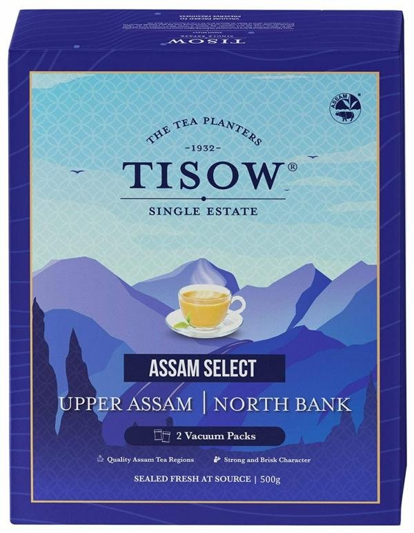tisow assam select strong tea 500gm premium single estate teas of upper assam north bank 2 vacuum packs from the best ctc tea growing regions of india 250 cups product images orvnd1hlkap p594390127 0 202210102124