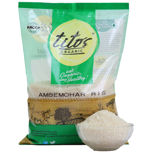 tito s organic ambemohar rice white 1 kg pack of 5 product images orvo07vulgr p595571915 0 202211251749