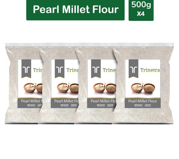 trinetra best quality bajra atta 500gm each pack of 4 pearl millet flour 2000 g product images orvgbpxm7kh p591279699 0 202205121325