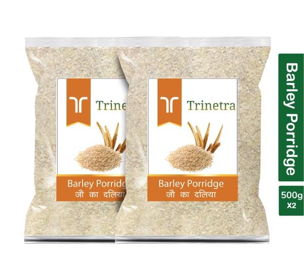 trinetra best quality barley porridge 500gm pack of 2 jau daliya 1000 g product images orvvi5bnequ p591510464 0 202205220702