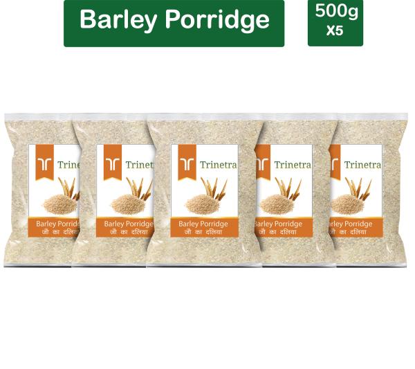 trinetra best quality barley porridge 500gm pack of 5 jau daliya 2500 g product images orv1xrr83ph p591508334 0 202205220452