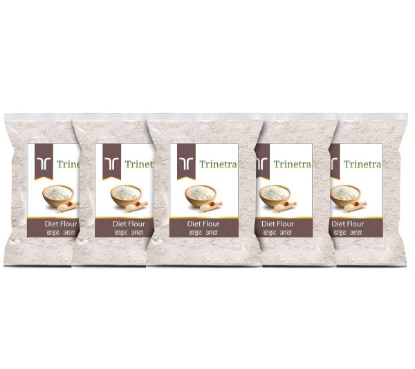 trinetra best quality diet flour diet atta 1kg each pack of 5 diet flour 5000 g product images orvzyayyox7 p591276551 0 202205120417