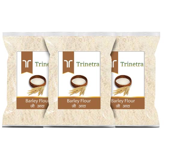 trinetra best quality jau atta 1kg each pack of 3 barley flour 3000 g product images orv9d6fijba p591281975 0 202205122345