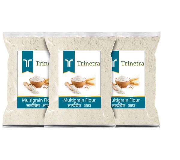 trinetra best quality multigrain flour multigrain atta 1kg each pack of 3 multigrain flour 3000 g product images orvkgckm5wn p591276547 0 202205120417