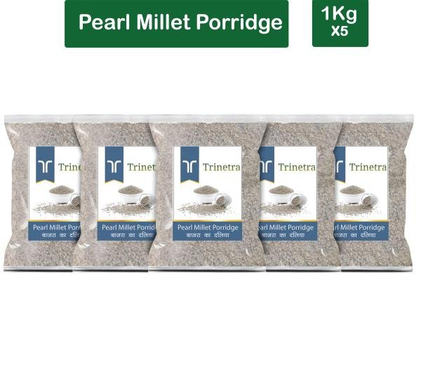 trinetra best quality pearl millet porridge 1kg pack of 5 bajra daliya 5000 g product images orvdgihocgn p591501053 0 202205212052