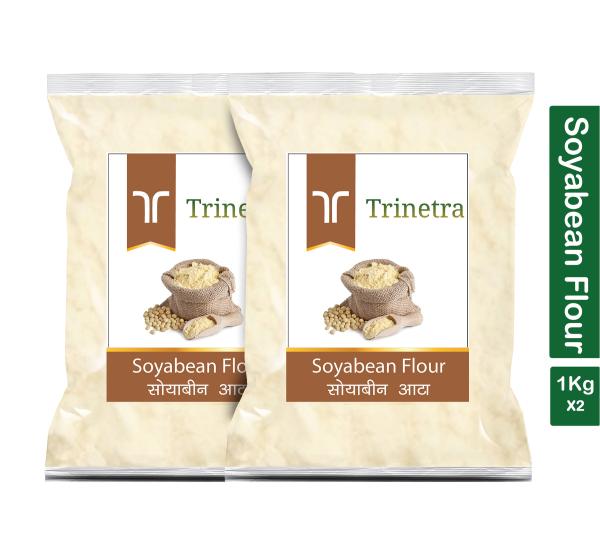 trinetra best quality soyabean flour 1kg each pack of 2 soyabean flour 2000 g product images orvmeep3dlq p591282540 0 202205130119