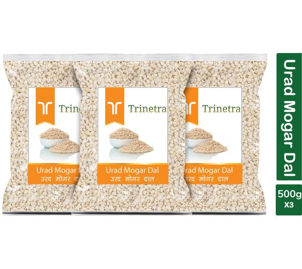 trinetra best quality urad mogar dal 500gm pack of 3 white urad 1500 g product images orvlevdkws5 p591459687 0 202205191506