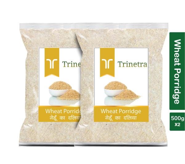 trinetra best quality wheat porridge 500gm pack of 2 gehun daliya 1000 g product images orvofy5gn9h p591503186 0 202205212313