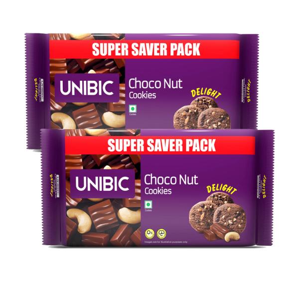 unibic choco nut value pack cookies 1000 g pack of 2 product images orvzfj0oj3j p597012207 0 202301311847