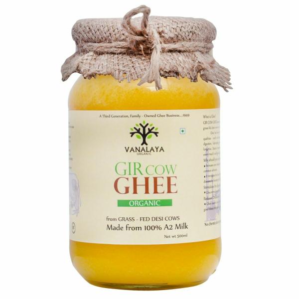 vanalaya organic a2 desi gir cow ghee from a2 milk prepared by traditional bilona method 500ml incomplete product images orvbhhompxz p593533954 0 202208281648