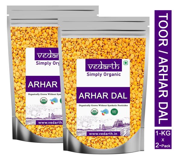 vedarth organic yellow toor arhar dal split 2000 g product images orv4zjqlgby p595148141 0 202211081628