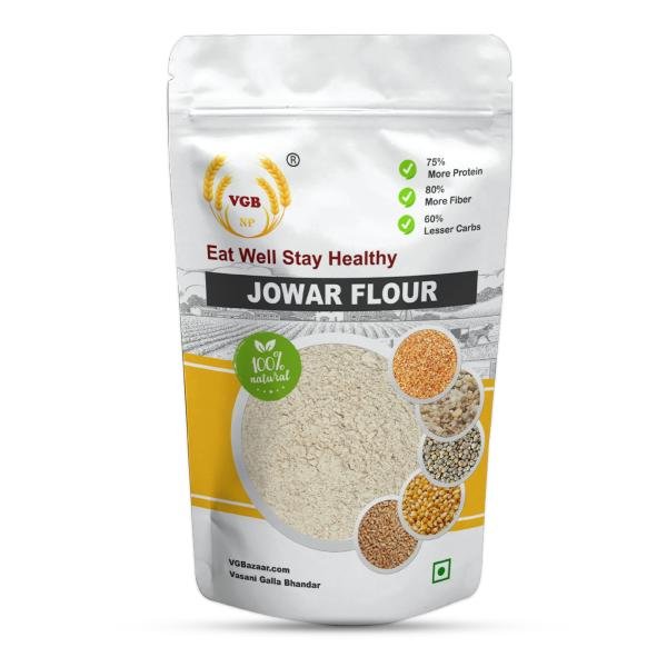 vgbnp 100 natural original jowar flour jonna ka aata pure sorghum flour cholam powder jonnalu jawari jondhala healty fibre rich immunity builder flour 500g product images orvqlcacqyu p594192429 0 202210010949