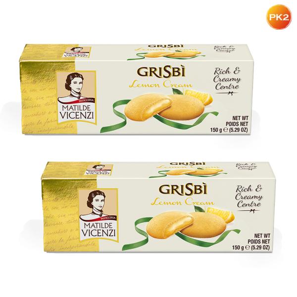 vicenzi s p a grisbi short pastry cookies filled with lemon cream 150g pack of 2 product images orvr7obrzsl p598593738 0 202302201200