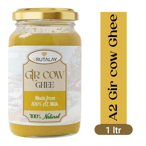 vrutalay a2 desi cow ghee 1 liter a2 cow desi ghee gir cow ghee vedic ghee a2 ghee bilona method bilona ghee desi cow ghee organic ghee desi ghee product images orvajpstggo p596103236 0 202212091026