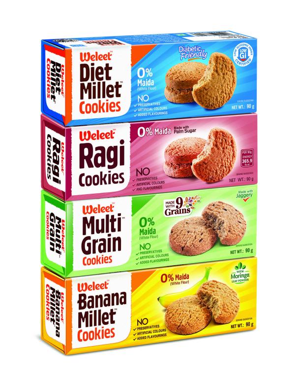 weleet assorted cookies pack of 4 x 90g grain millet ragi banana millet 360 gram product images orvxpc1r6ui p591423819 0 202205181047