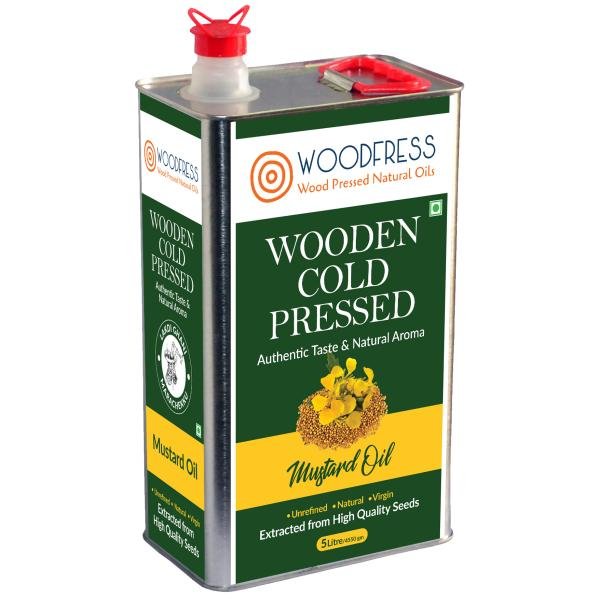 woodfress cold pressed mustard oil 5 l product images orvzf8pxhsw p593534089 0 202208281651