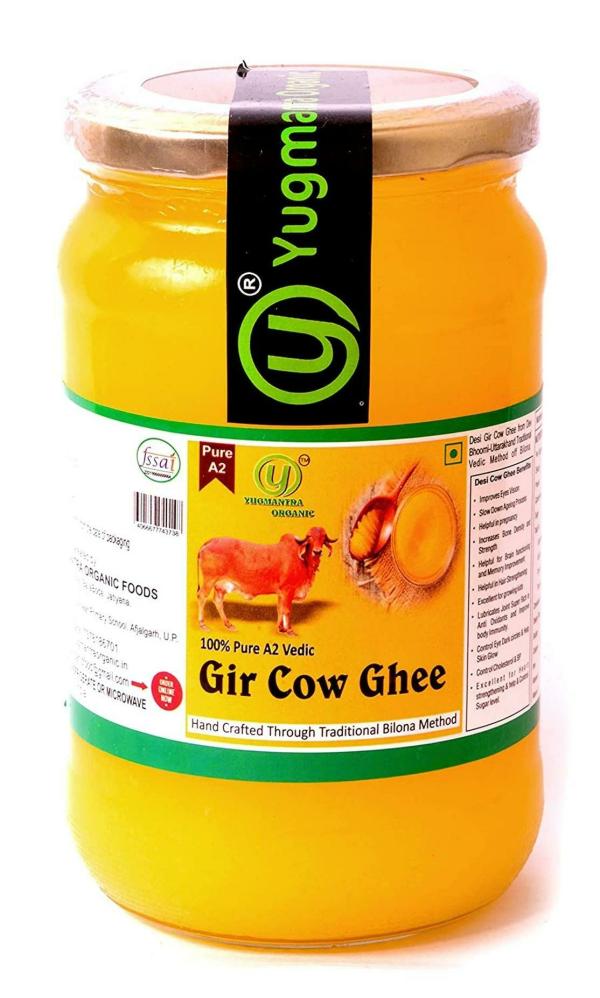 yugmantra organic foods pure natural desi a2 milk gir cow ghee 650 ml product images orvgddigv6o p595734566 0 202211271921