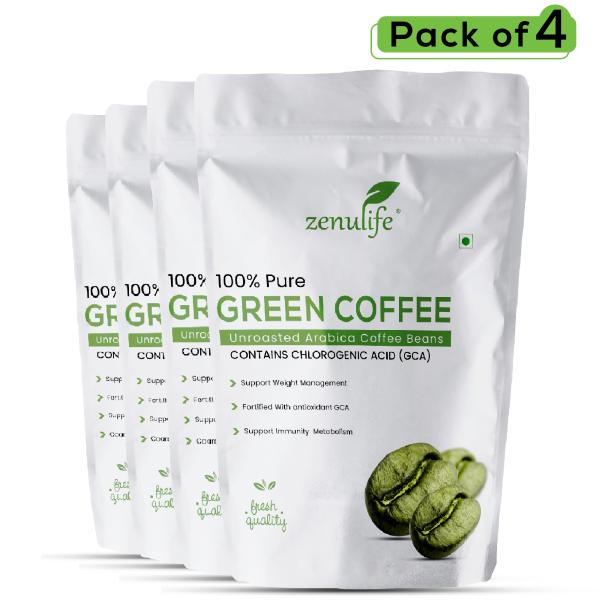 zenulife green coffee beans for weight loss 1kg pack of 4 product images orvobrlvejc p595301764 0 202211141151