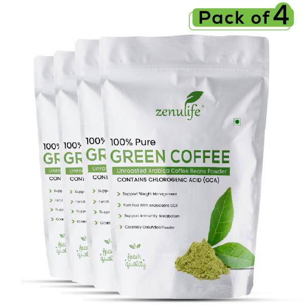 zenulife green coffee beans powder for weight loss 800g pack of 4 product images orvrtmkrj7s p595301932 0 202211141201