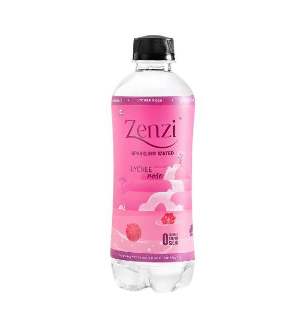 zenzi sparkling water lychee rose pack of 12 100 natural flavour zero sugar zero calories product images orvndraewwg p593814506 0 202209161552