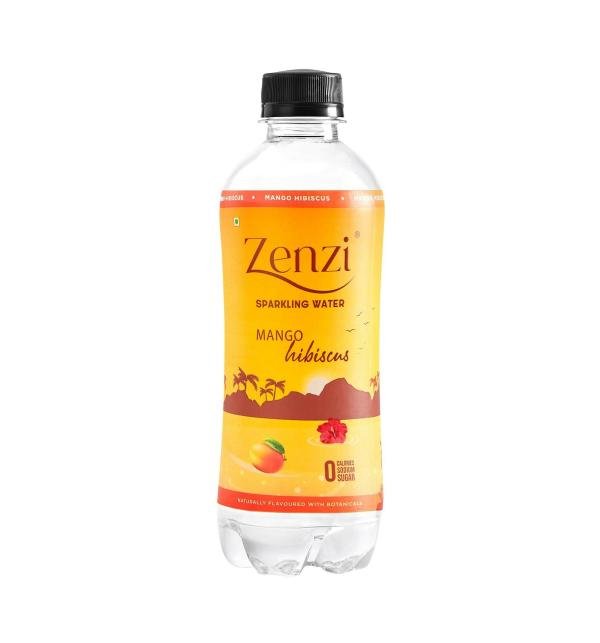 zenzi sparkling water mango hibiscus pack of 4 100 natural flavour zero sugar zero calories product images orvrmcoq2a6 p593817537 0 202210131734